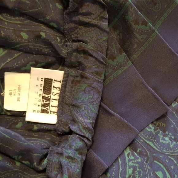 Leslie fay skirt and jacket set - Picture 4 of 11